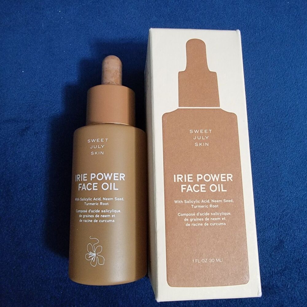 Sweet July Skin Irie Power Face Oil New Retail $60